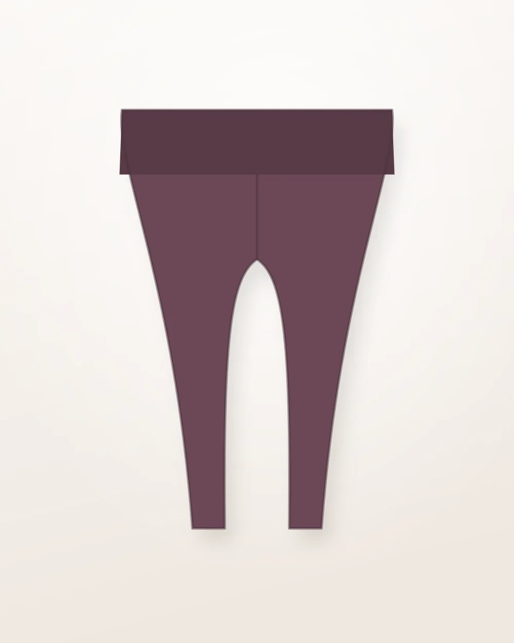 High Rise Active Leggings, sample illustration