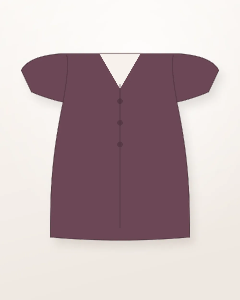 Straight Cotton Kurti, sample illustration